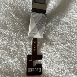 Mens Decree Belt Manmade Leather China Medium (34-36) Gray/black